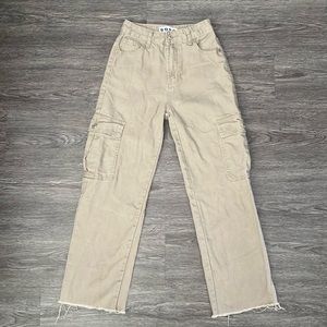Beige Cargo pants